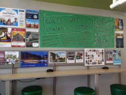 green poster